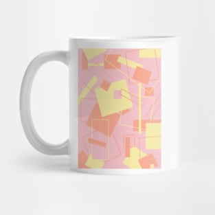 60's Style in Fashion Colors Var 11 Mug